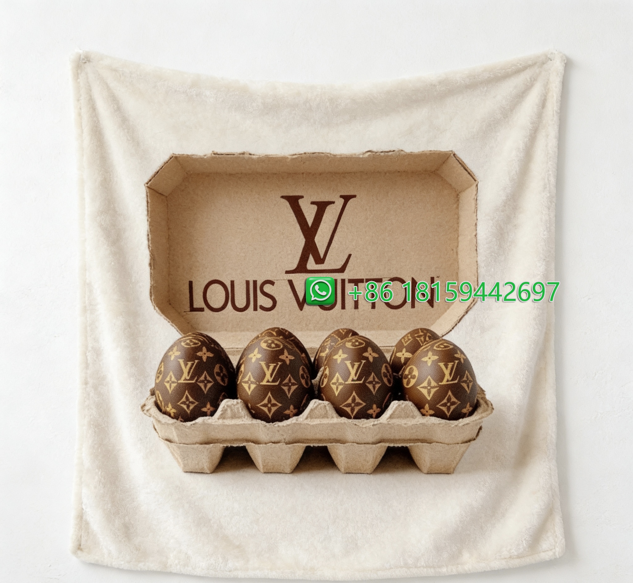 Louis Vuitton Throw Blankets